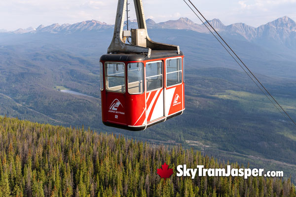 Jasper SkyTram Up Whistlers Mountain